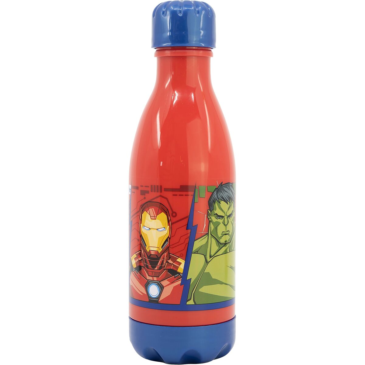 Bottiglia d'acqua The Avengers CZ11265 Uso quotidiano 560 ml Rosso Plastica