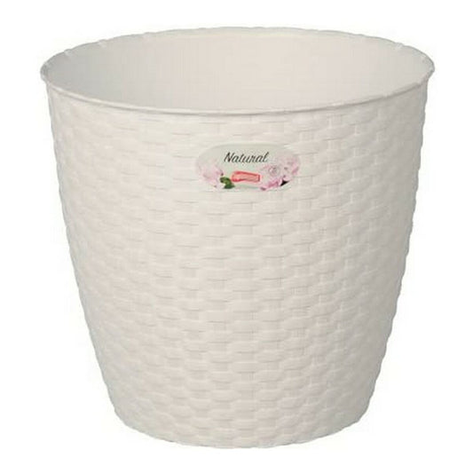 Vaso Stefanplast 73450 Bianco Plastica 14 x 13 x 14 cm