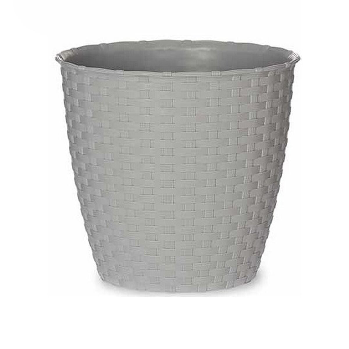 Vaso Stefanplast 3872119 Grigio Plastica 19 x 17,5 x 19 cm