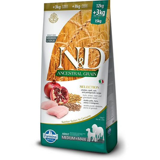 Io penso Farmina N&D Ancestral Grain Canine Adulto Pollo 15 kg