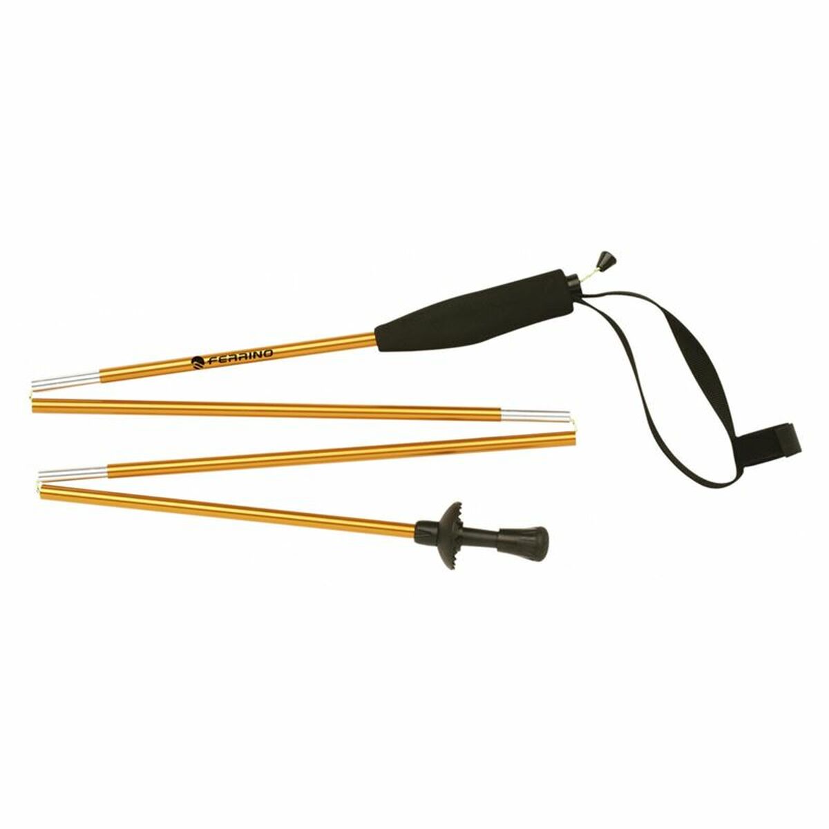 Bastone da Trekking Ferrino Eiger 125 cm Multicolore Arancio