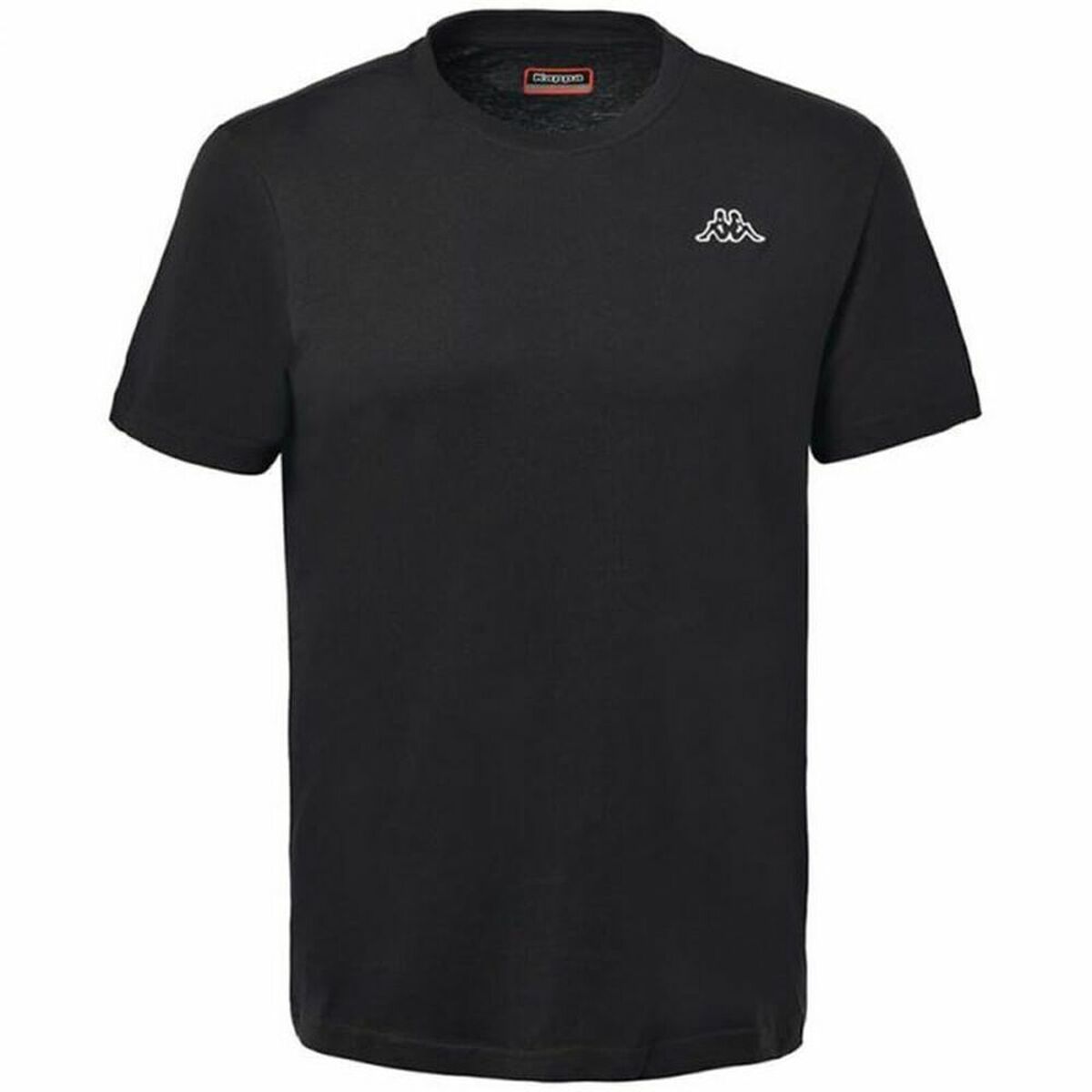 Maglia a Maniche Corte Uomo Kappa Cafers Slim Nero