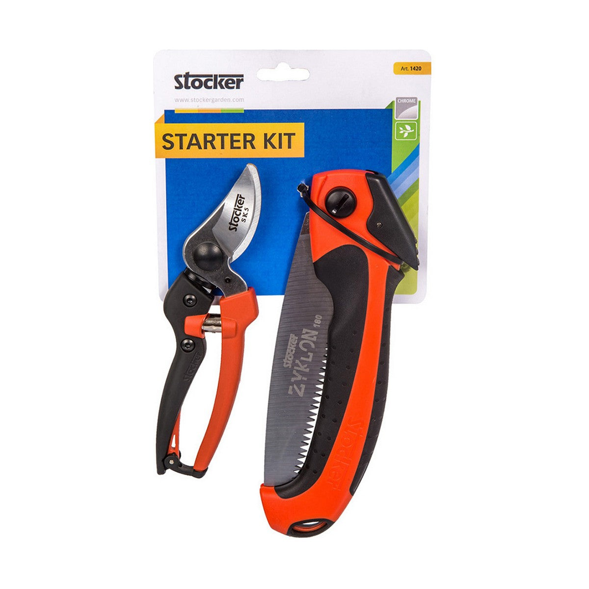 Kit di attrezzi per il giardinaggio Stocker Starter