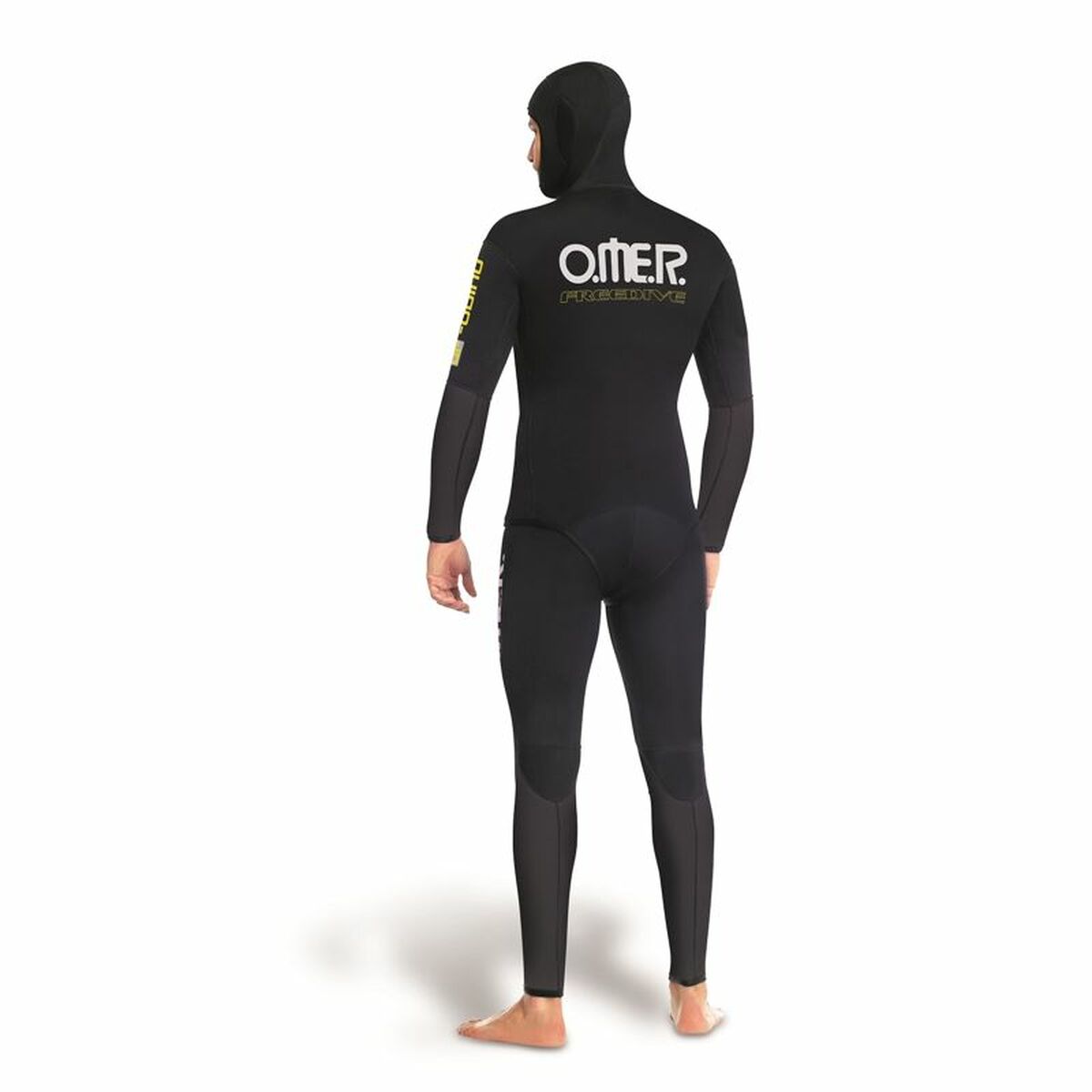 Neoprene Omer Odino 5 mm Da immersione Nero