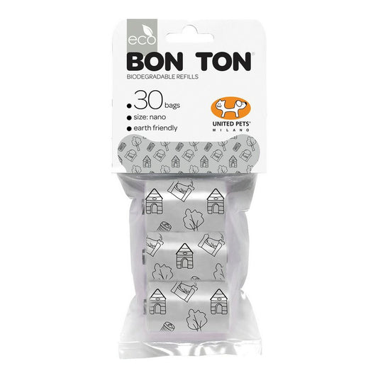 Borse igieniche United Pets Bon Ton Nano Cane Bianco (3 x 10 uds)