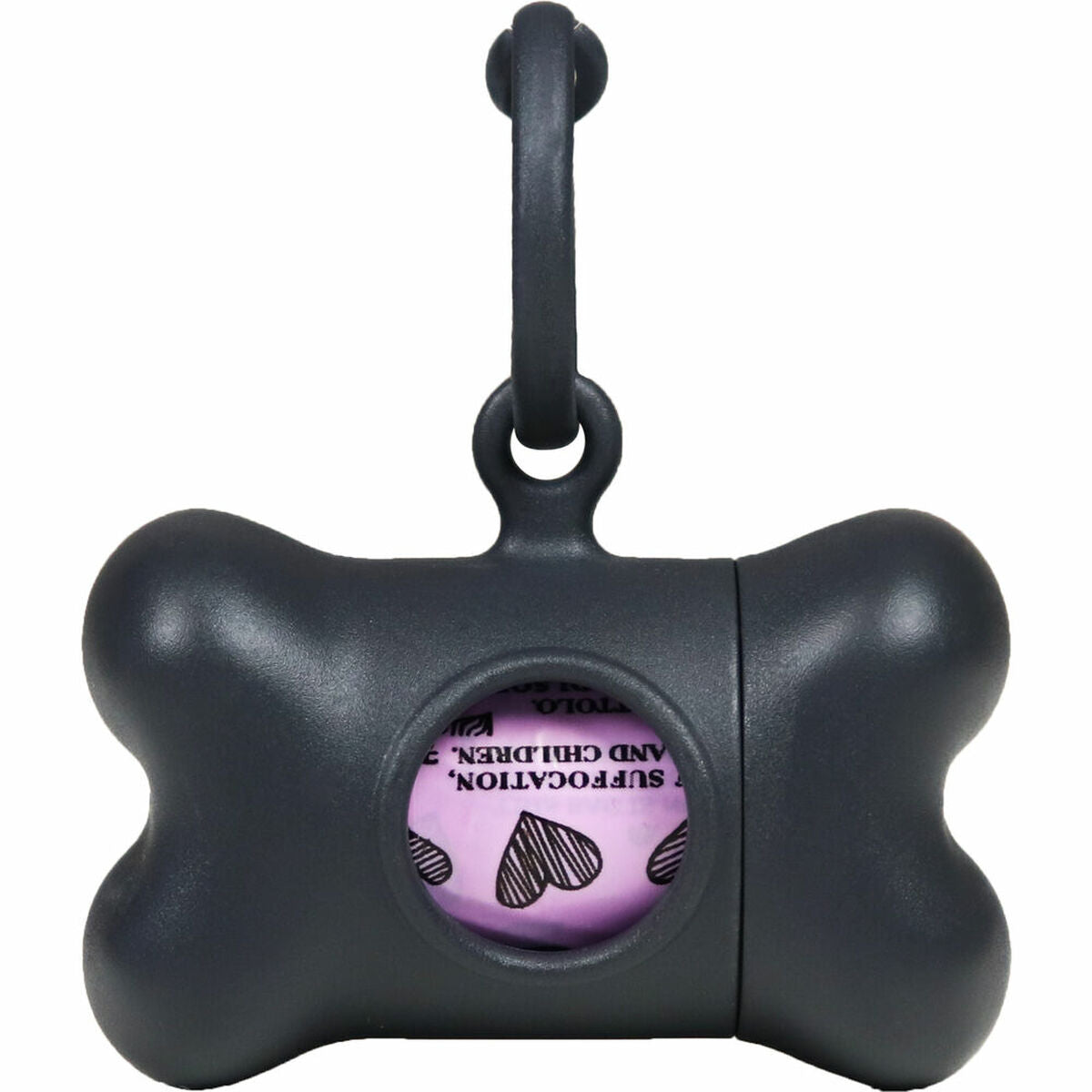 Dispenser di Buste per Animali Domestici United Pets Classic 2nd Life Grigio