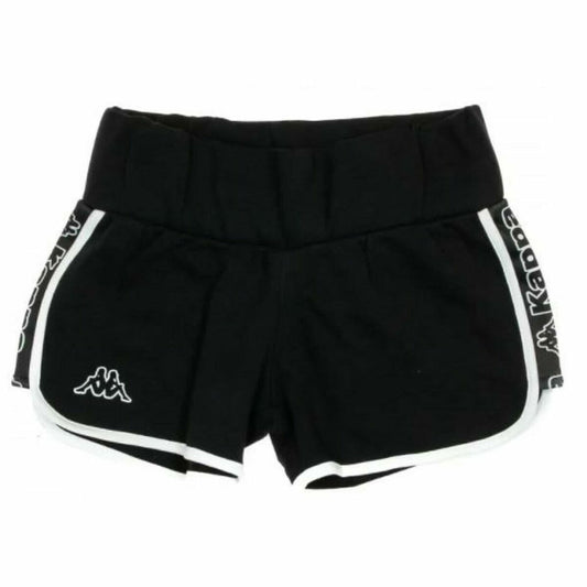 Pantaloncini Sportivi da Donna Kappa TAPE DORY Nero