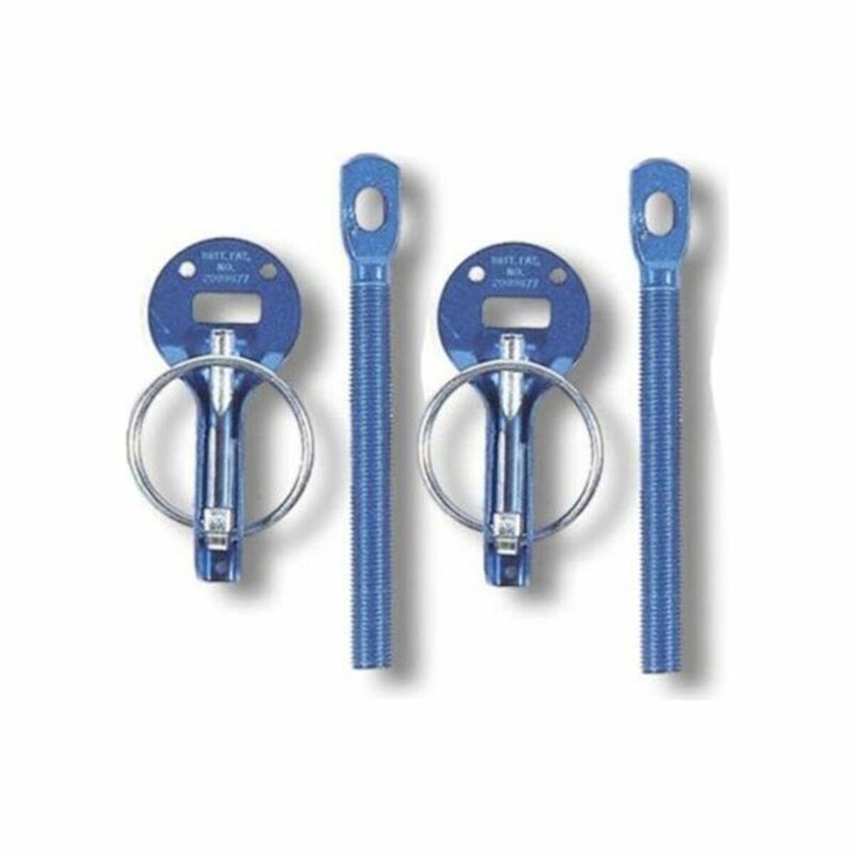 Chiusura cofano Sparco 01606AA Azzurro Bacino