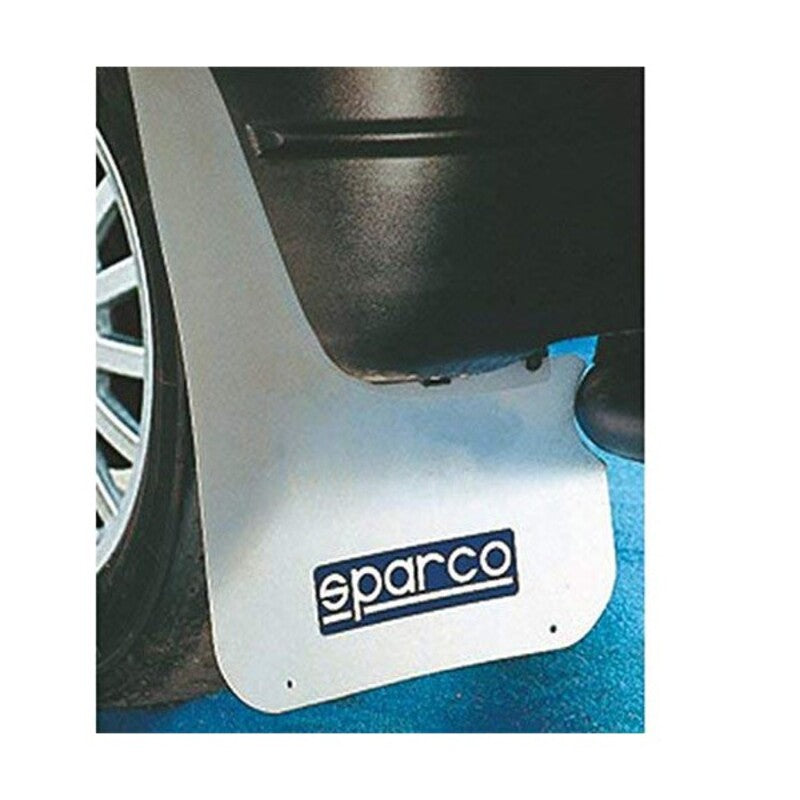 Paraspruzzi ruote Sparco 03791 Bianco (2 uds)