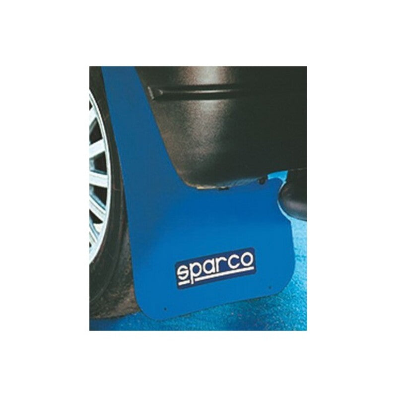 Paraspruzzi ruote Sparco 03791AZ Azzurro (2 uds)