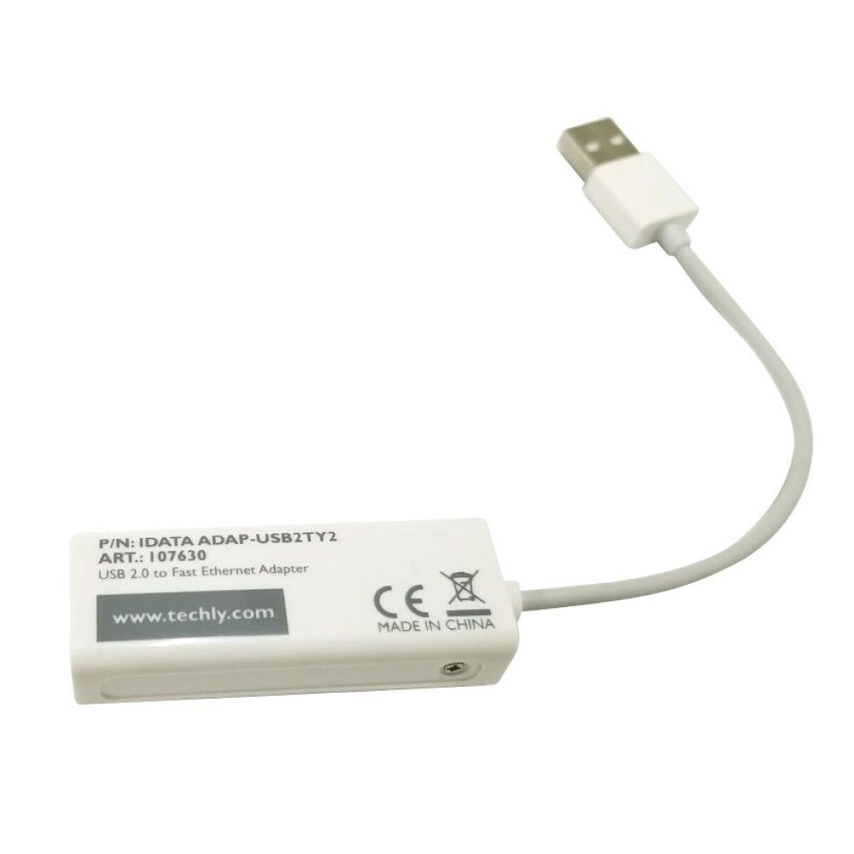 Adattatore USB con Ethernet Techly 107630 15 cm