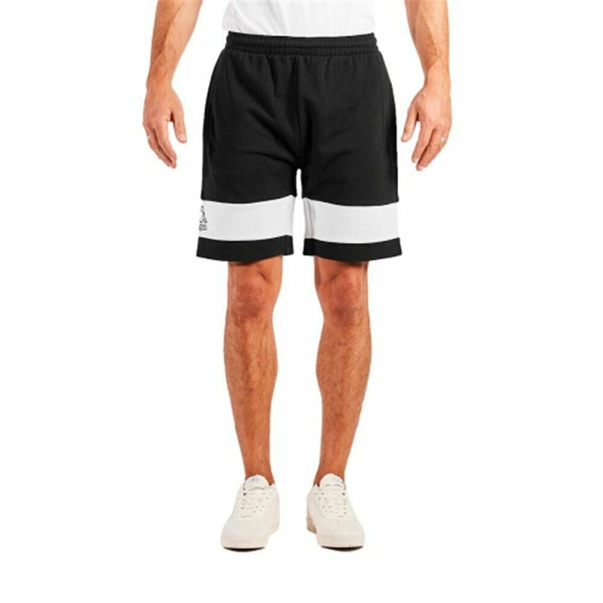 Pantaloni Corti Sportivi da Uomo Kappa Drit Nero