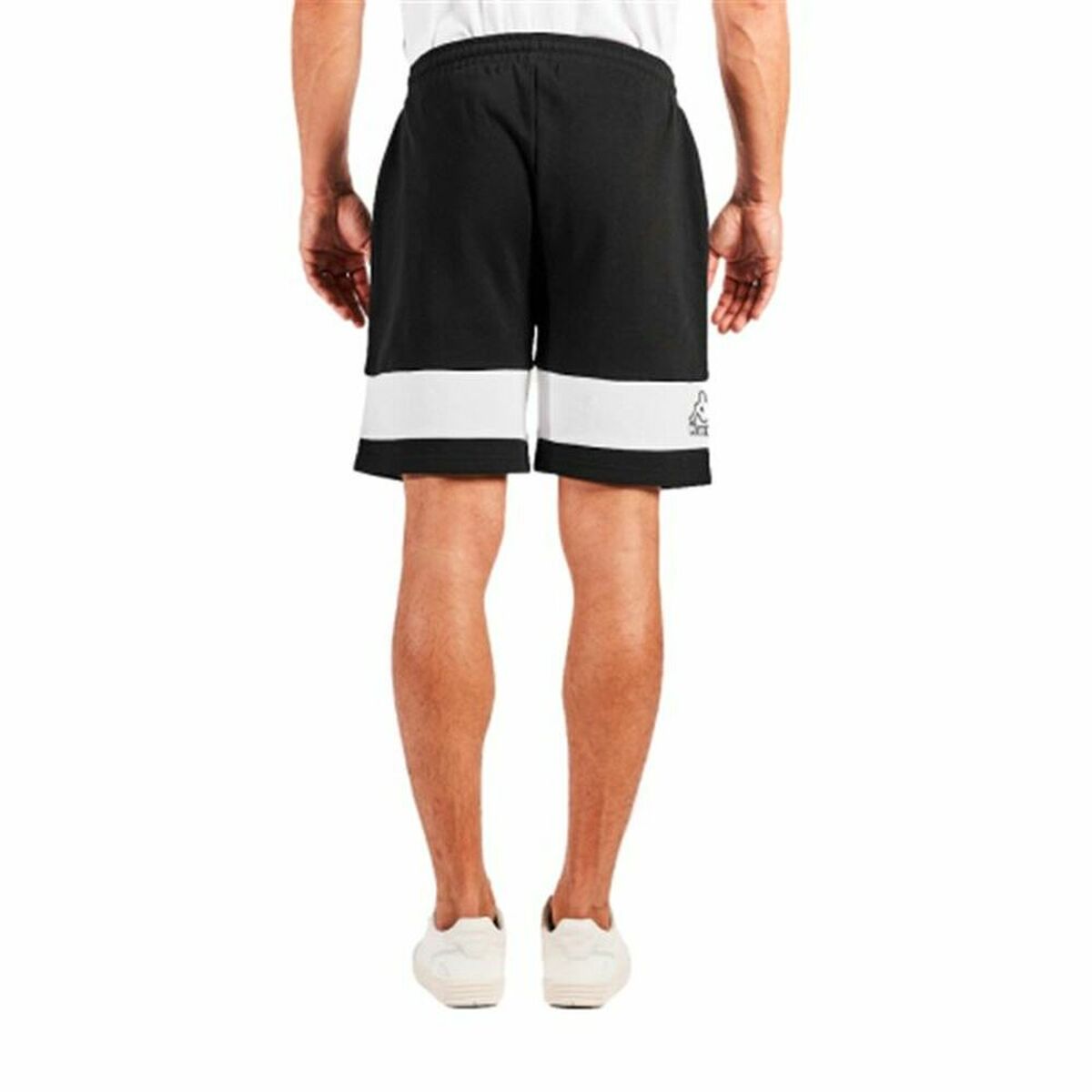 Pantaloni Corti Sportivi da Uomo Kappa Drit Nero