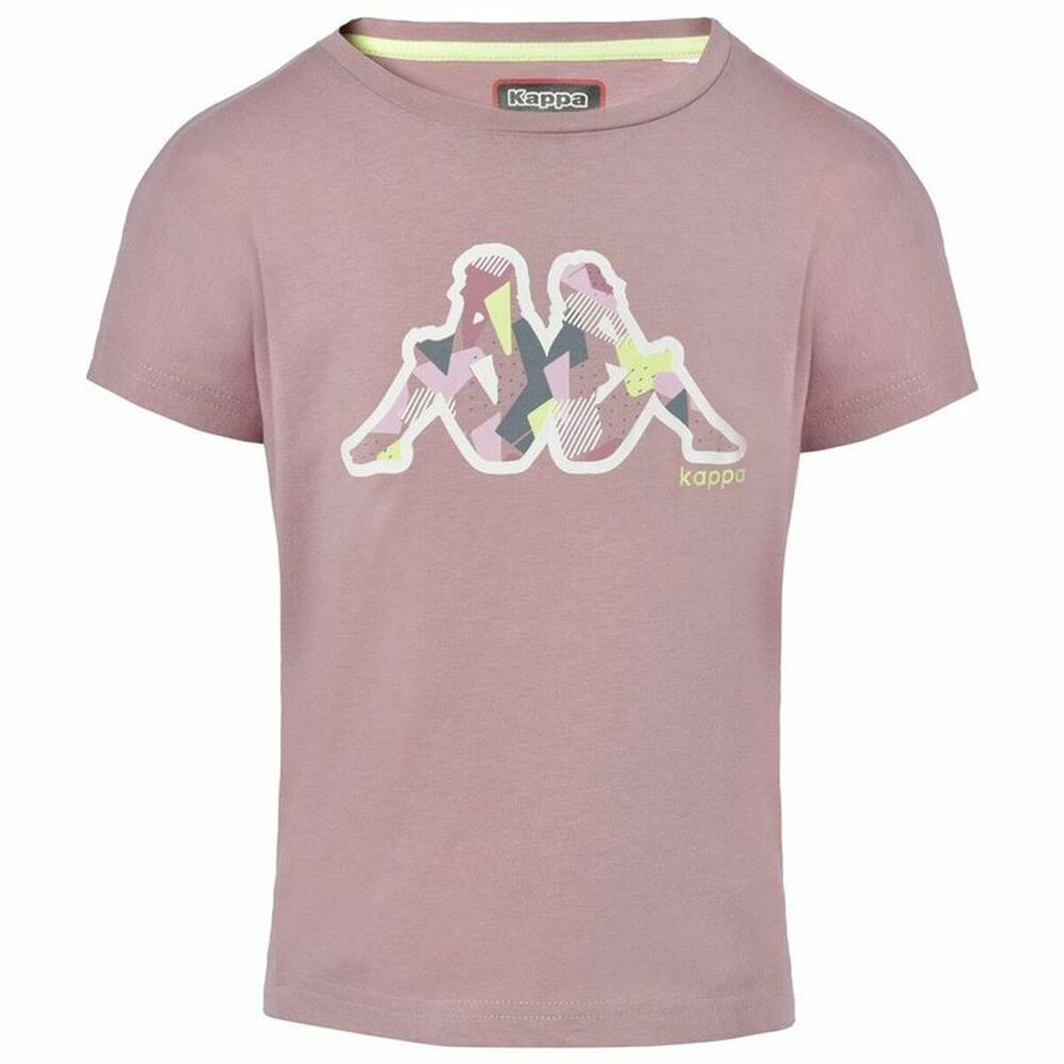 Maglia a Maniche Corte per Bambini Kappa Quissy Kid Jr Rosa