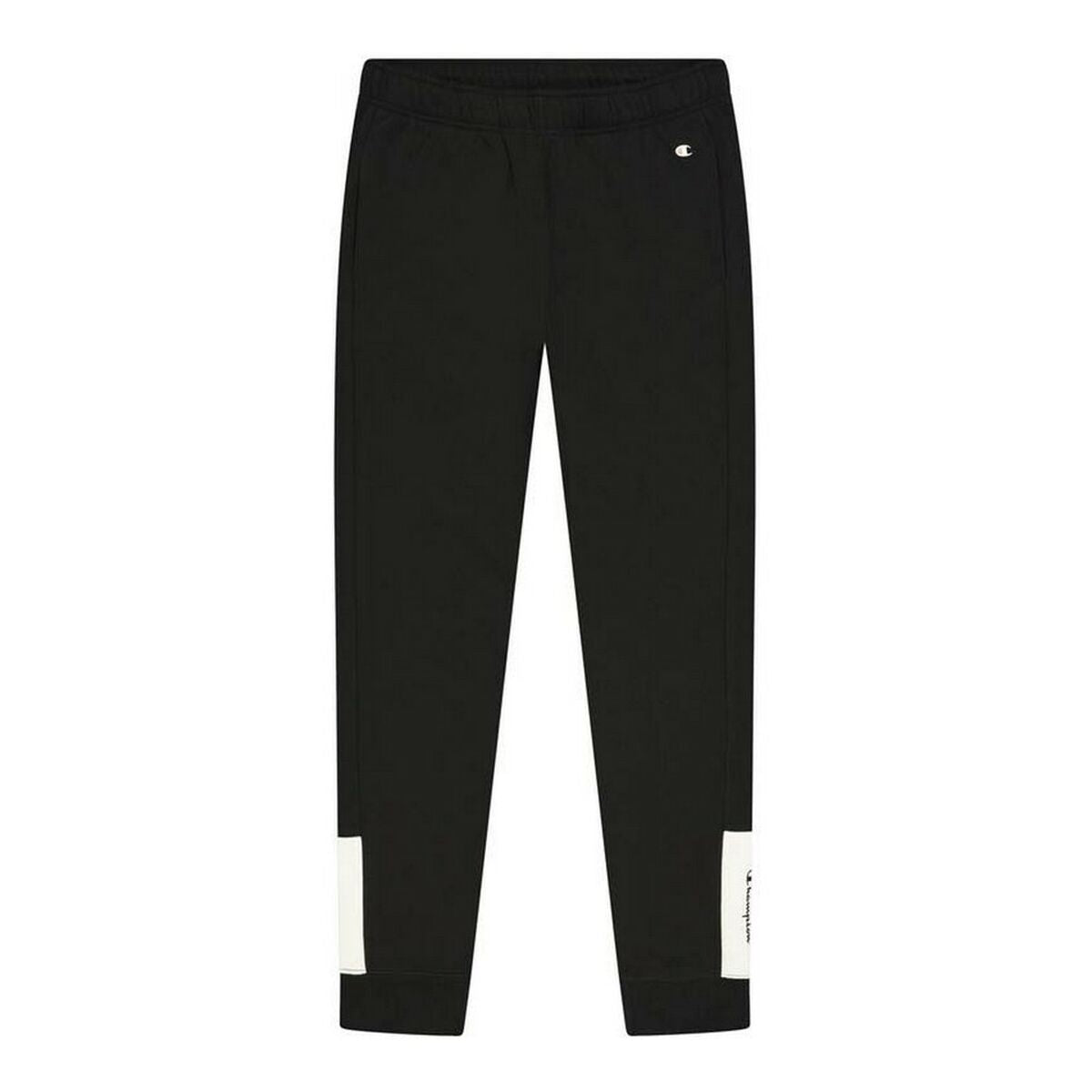 Pantalone Lungo Sportivo Champion  Rib Cuff Nero Uomo