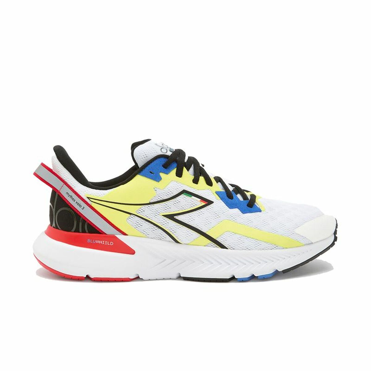 Scarpe da Running per Adulti Diadora Mythos Blushield Volo 3 Bianco Uomo