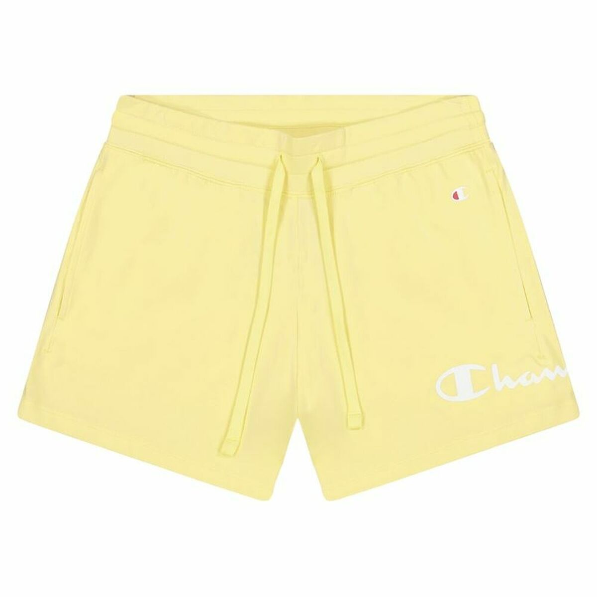 Pantaloncini Sportivi da Donna Champion Drawcord Pocket Giallo