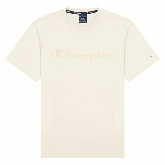 Maglia a Maniche Corte Champion Crewneck T-Shirt M Beige