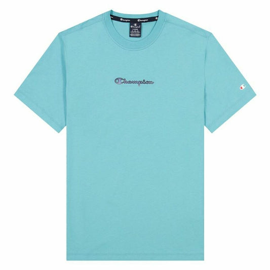 Maglia a Maniche Corte Champion Crewneck M Azzurro