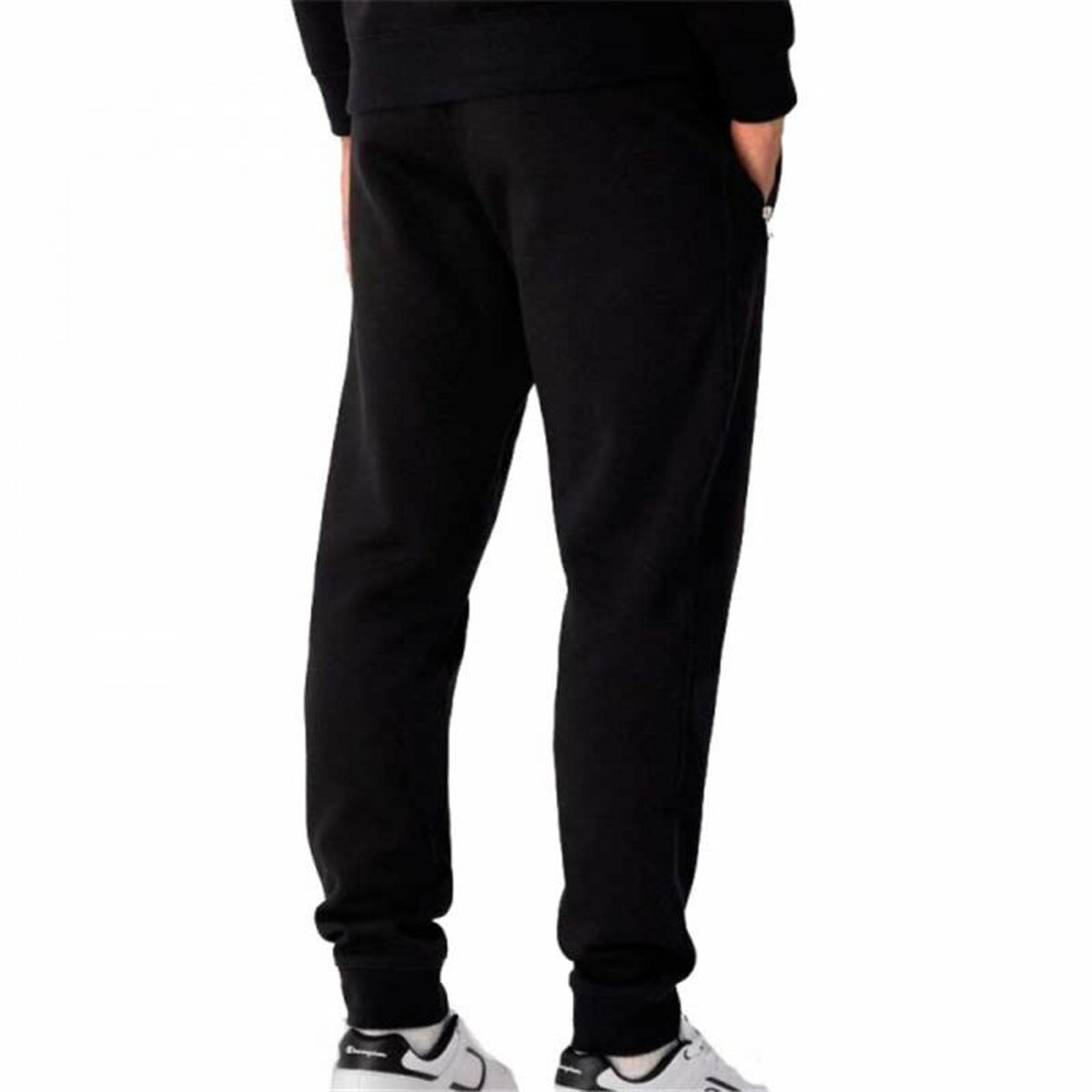 Pantalone per Adulti Champion  Elastic Logo Nero Uomo