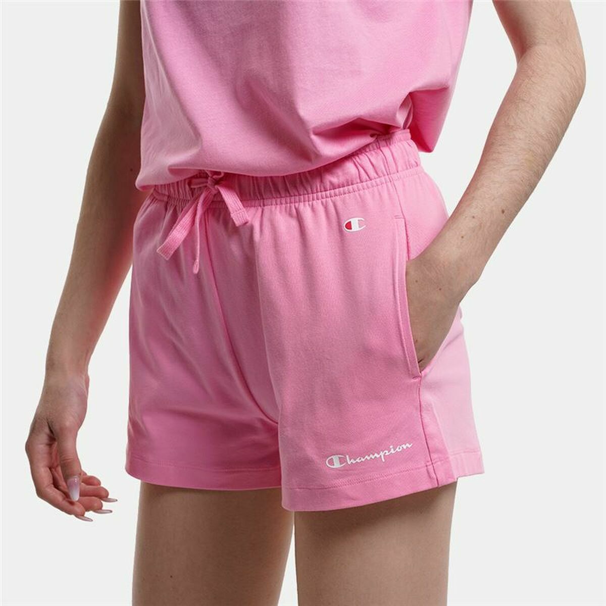 Pantaloncini Sportivi da Donna Champion Rosa Fucsia