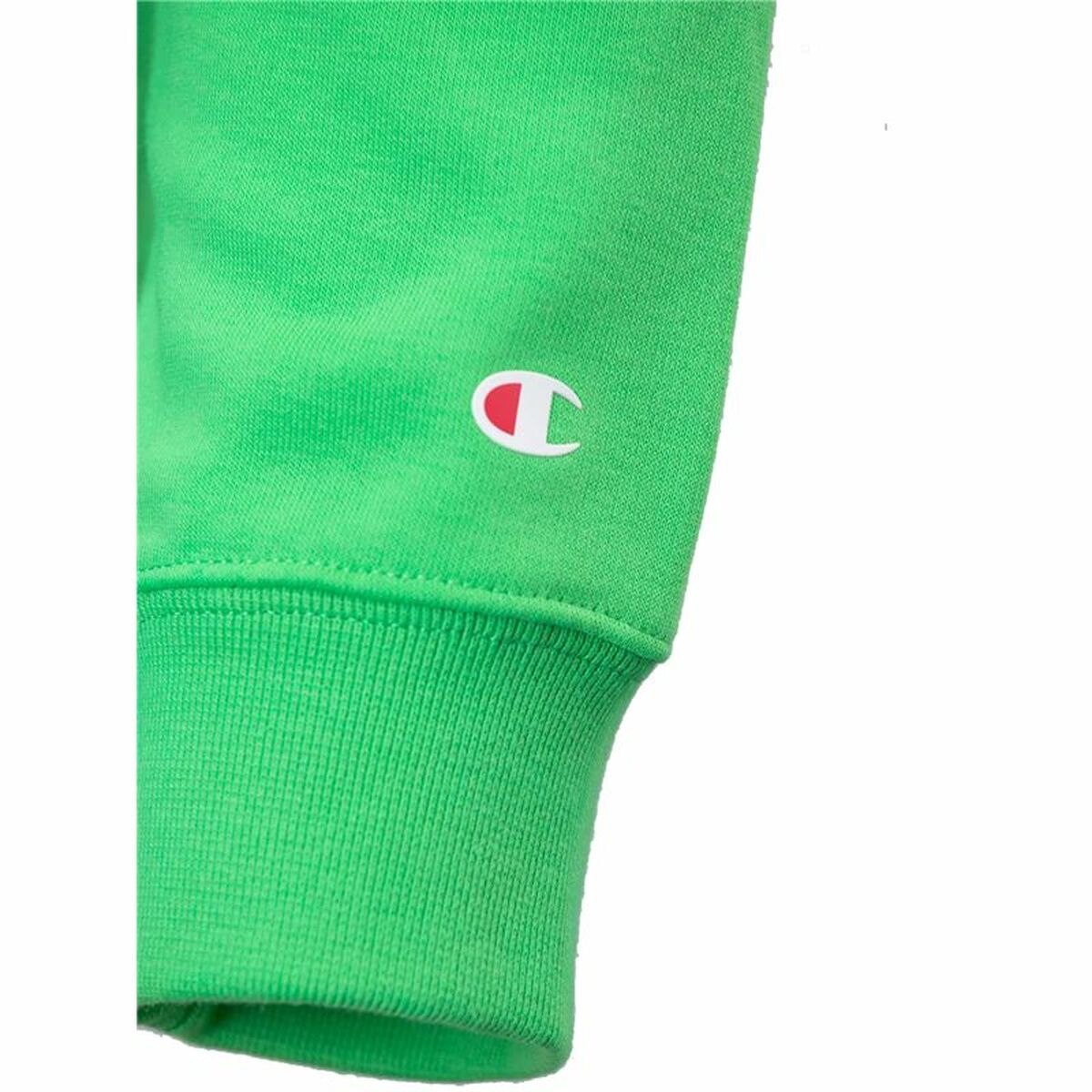 Felpa con Cappuccio Uomo Champion Verde