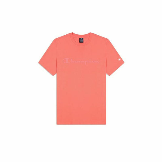 Maglia a Maniche Corte Uomo Champion Crewneck Rosa