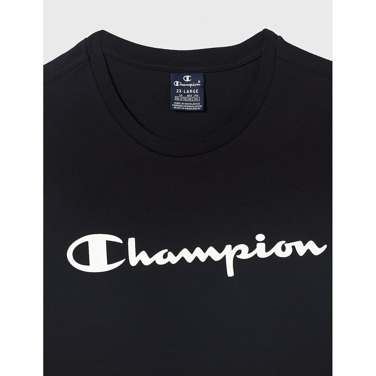 Maglia Smanicata da Uomo Champion Crewneck Nero