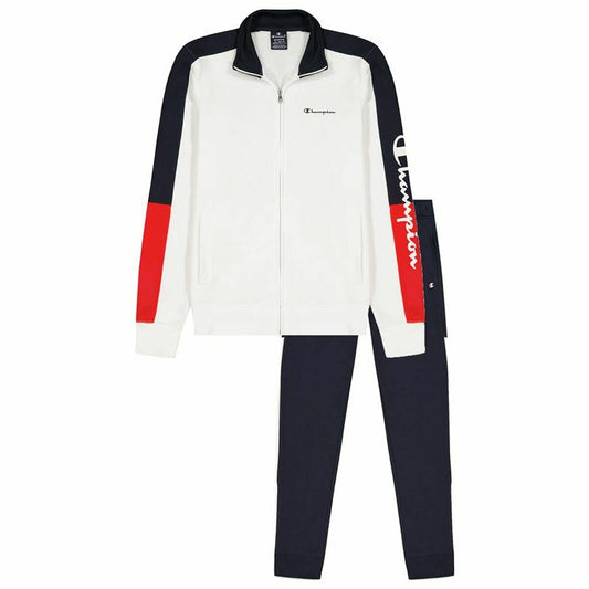 Completo Sportivo per Adulti Champion Full Zip Suit Bianco