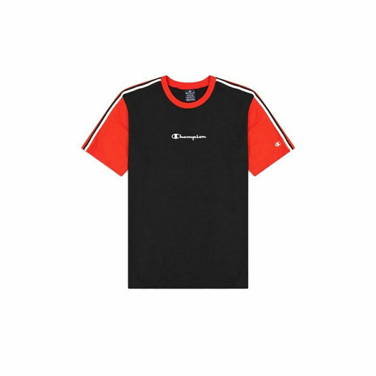 Maglia a Maniche Corte Uomo Champion Crewneck Nero