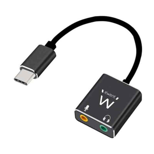 Adattatore Audio Jack Ewent EC1645 USB C 15 cm