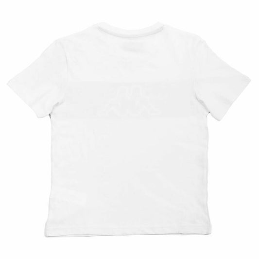 Maglia a Maniche Corte per Bambini Kappa Skoto K Bianco