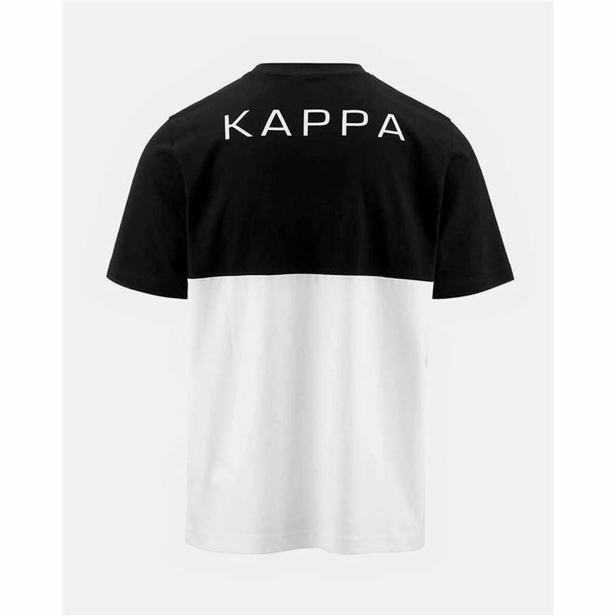 Maglia a Maniche Corte Uomo Kappa Edwin CKD Bianco Nero