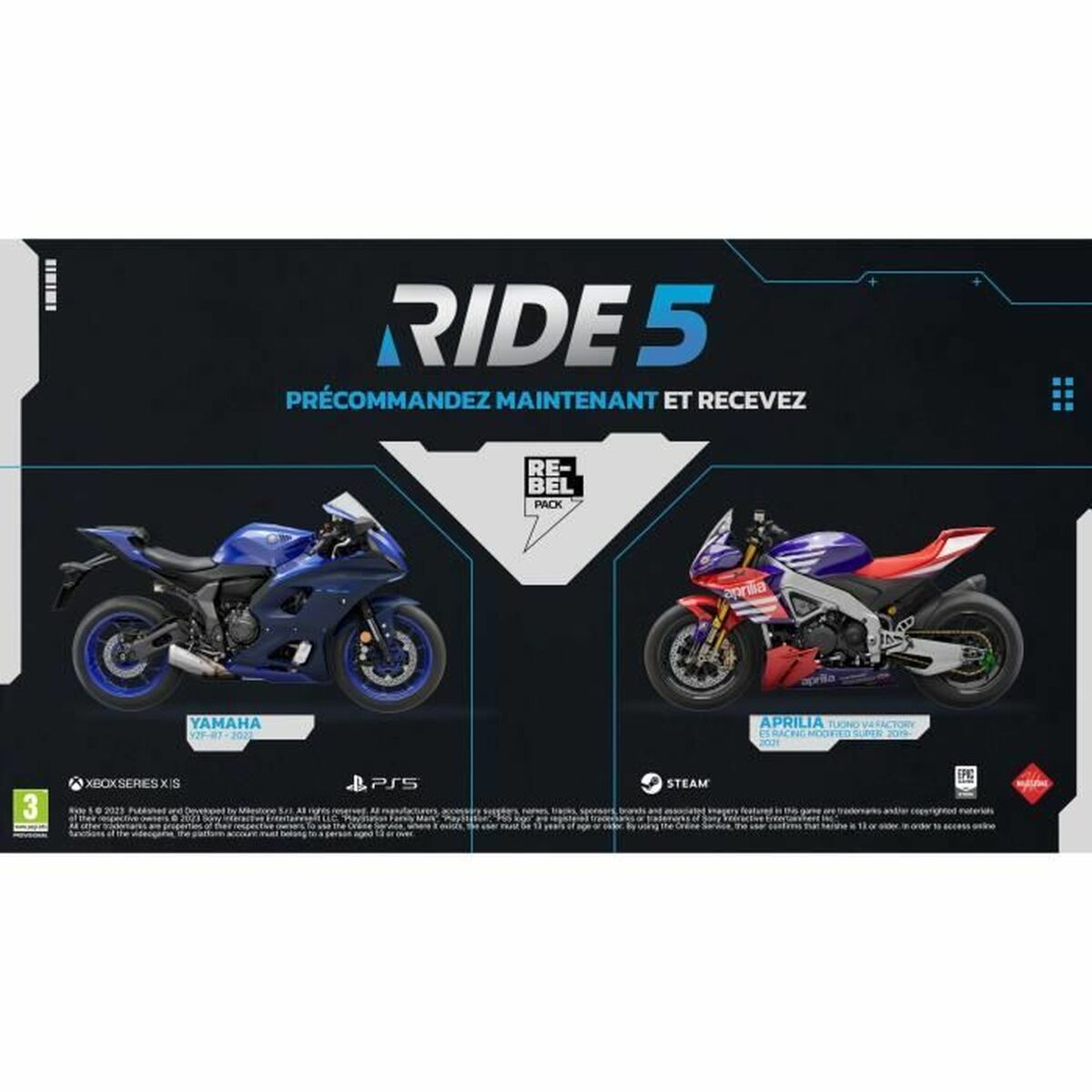 Videogioco PlayStation 5 Milestone Ride 5