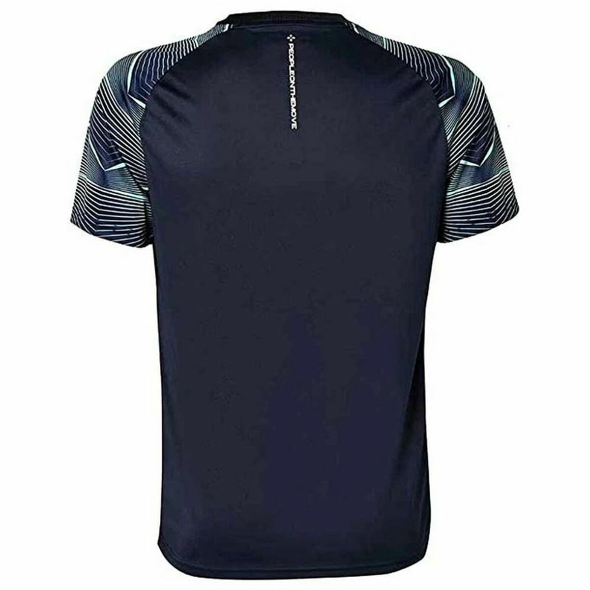 Maglia a Maniche Corte Uomo Kappa Eoste Graphik Blu Marino