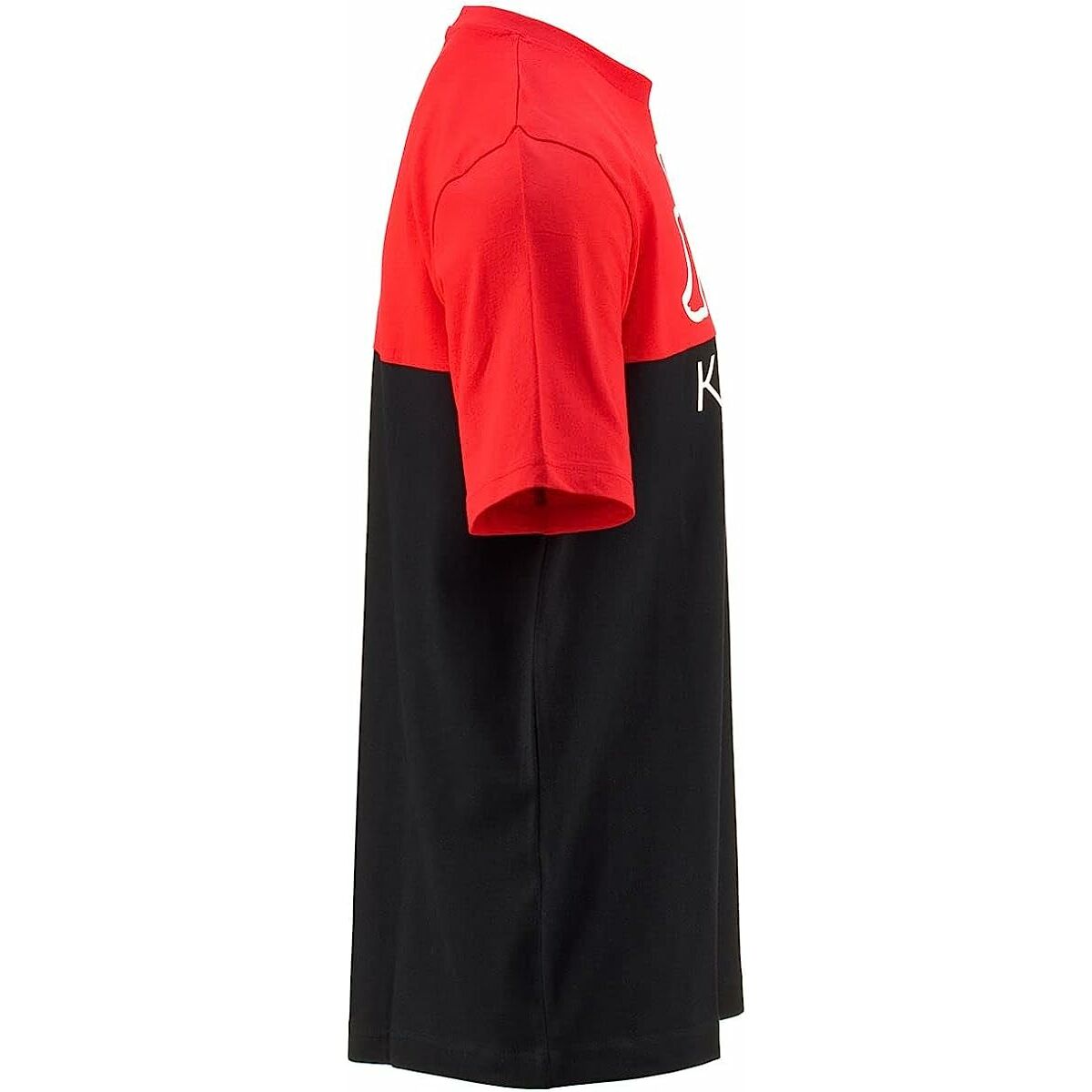 Maglia a Maniche Corte Uomo Kappa Emir CKD Nero Rosso