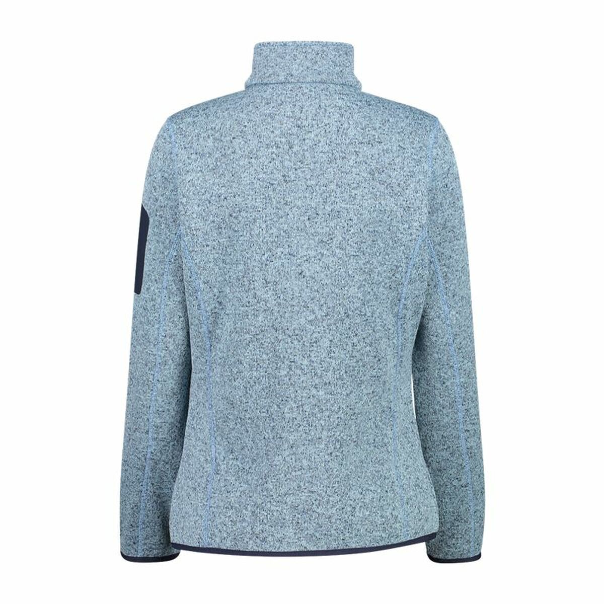 Giacca Sportiva da Donna Campagnolo Melange Knit-Tech Azzurro