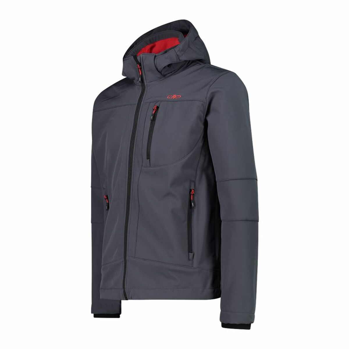 Giacca Sportiva da Uomo Campagnolo Softshell Melange Grigio scuro