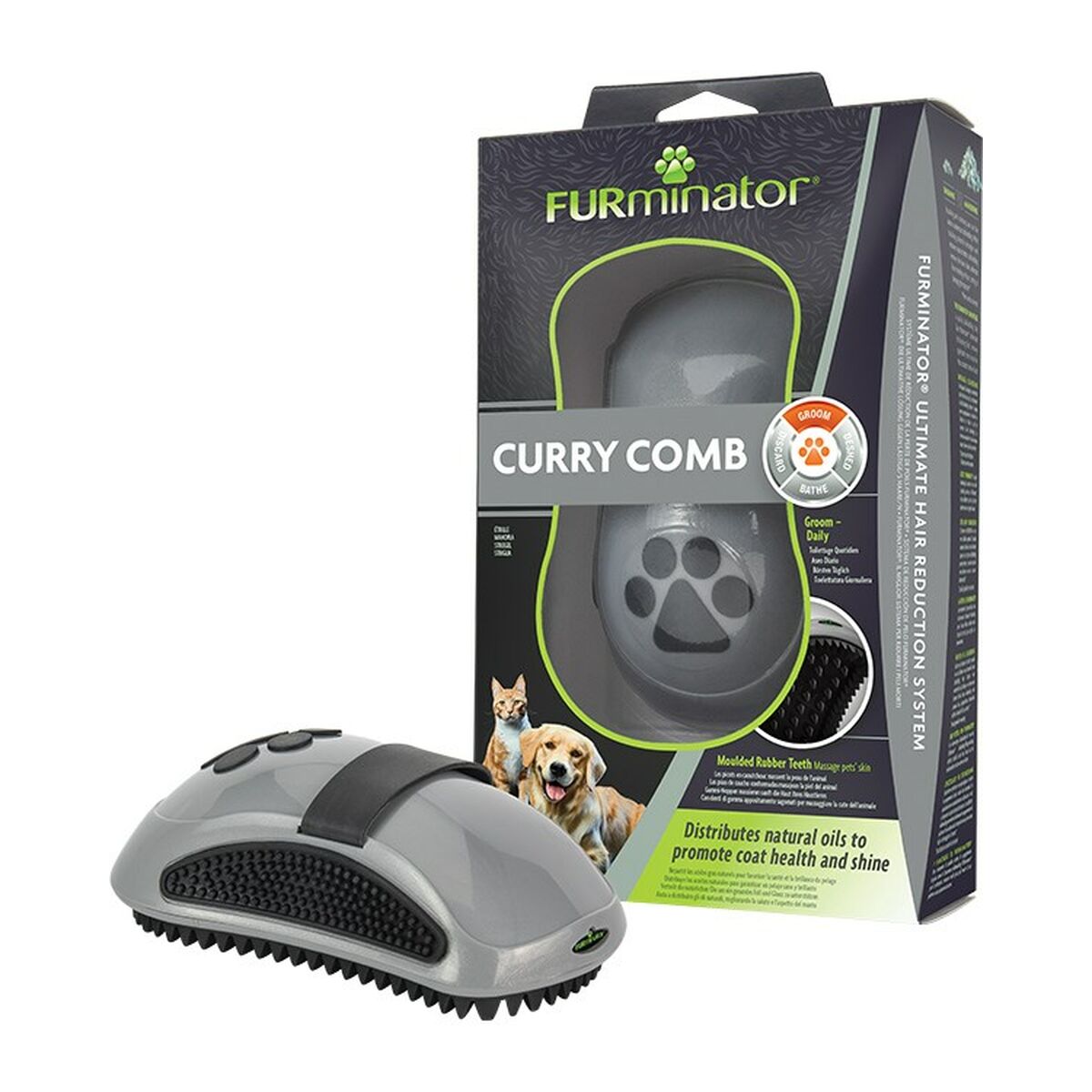 Pettine Furminator                                 Gomma Nero Caucciù