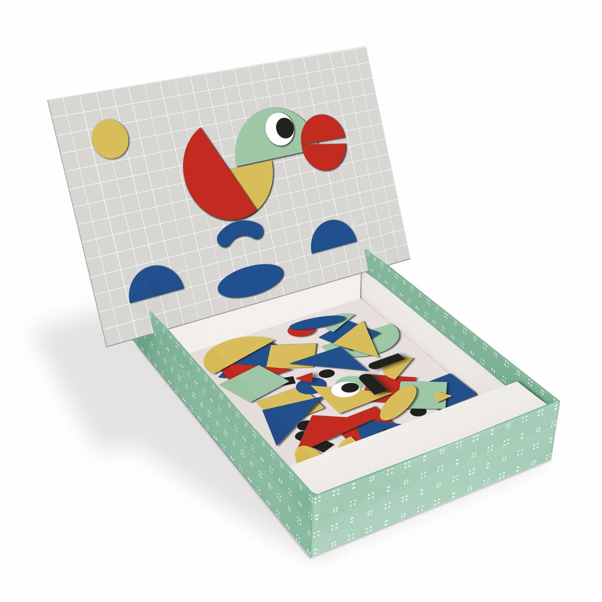 Gioco Magnetico Apli Shapes Multicolore