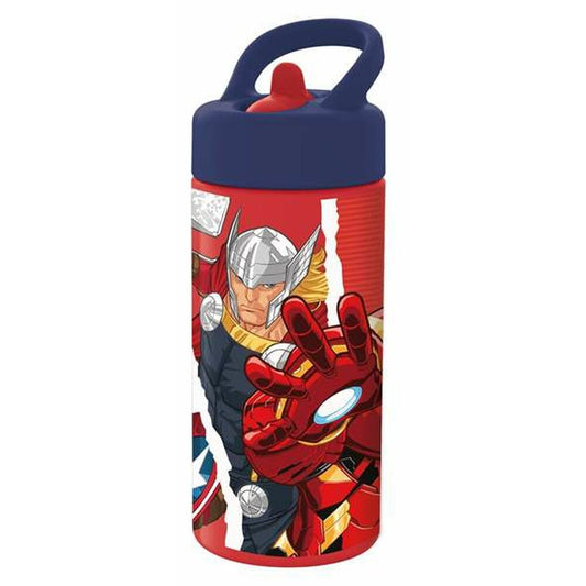 Bottiglia d'acqua The Avengers Infinity Rosso Nero (410 ml)