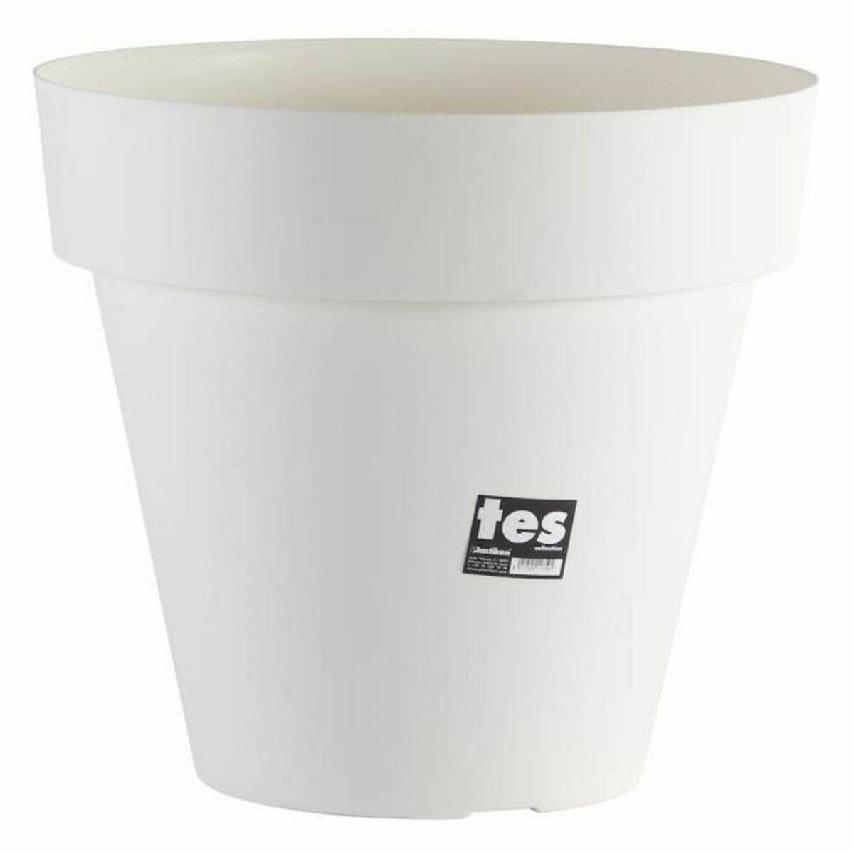 Vaso Plastiken   Bianco 48 cm