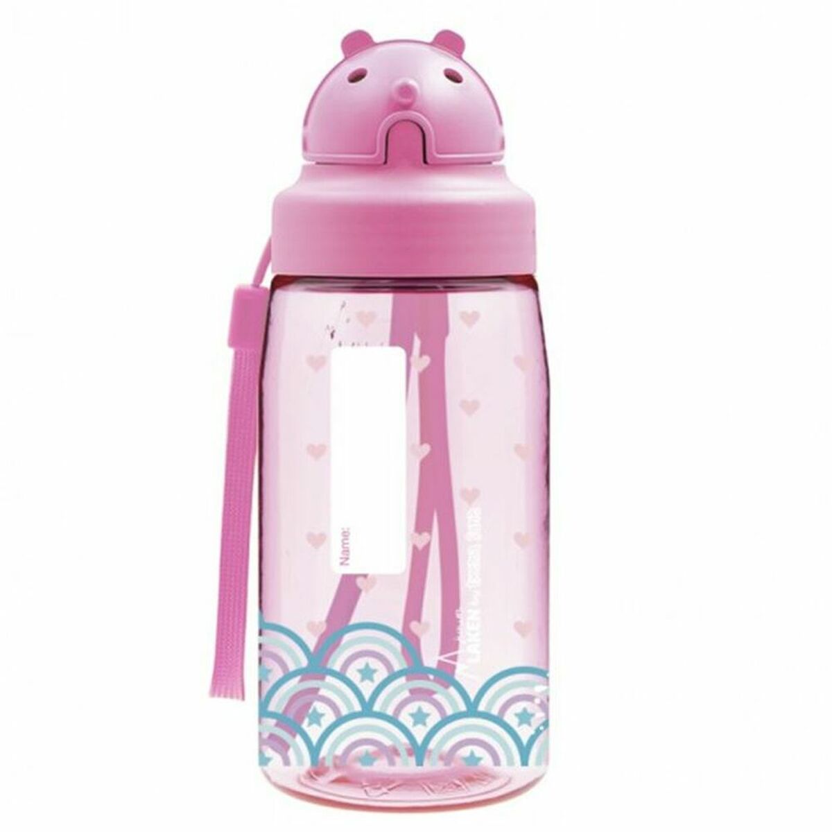 Bottiglia d'acqua Laken OBY Jumping Rosa (0,45 L)