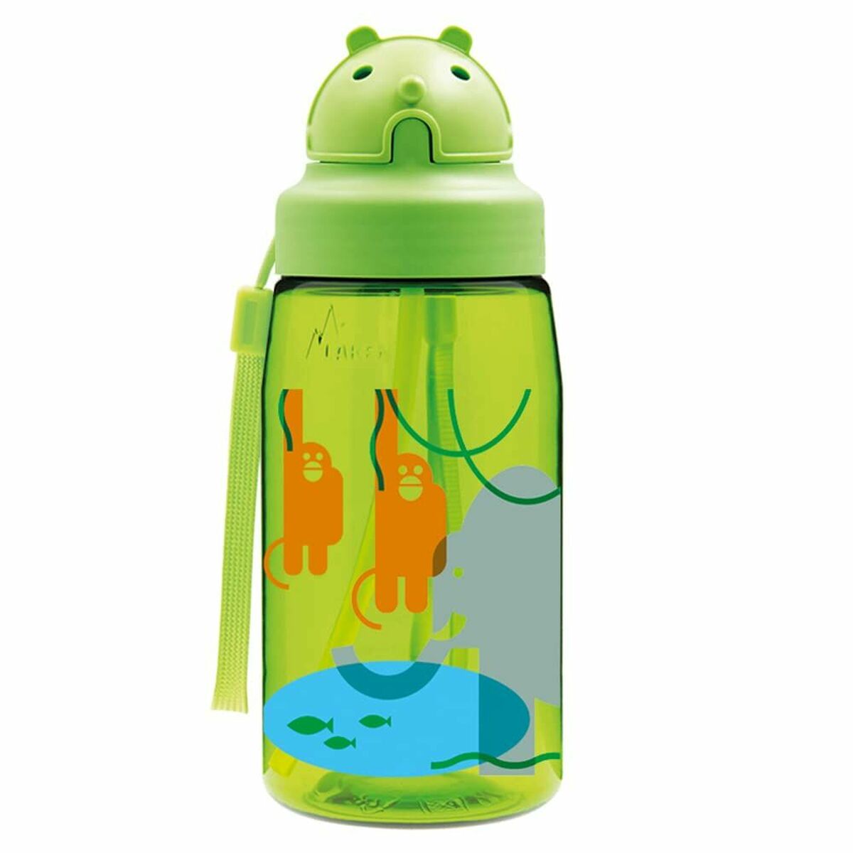 Bottiglia d'acqua Laken OBY Jungle Verde Verde limone (0,45 L)