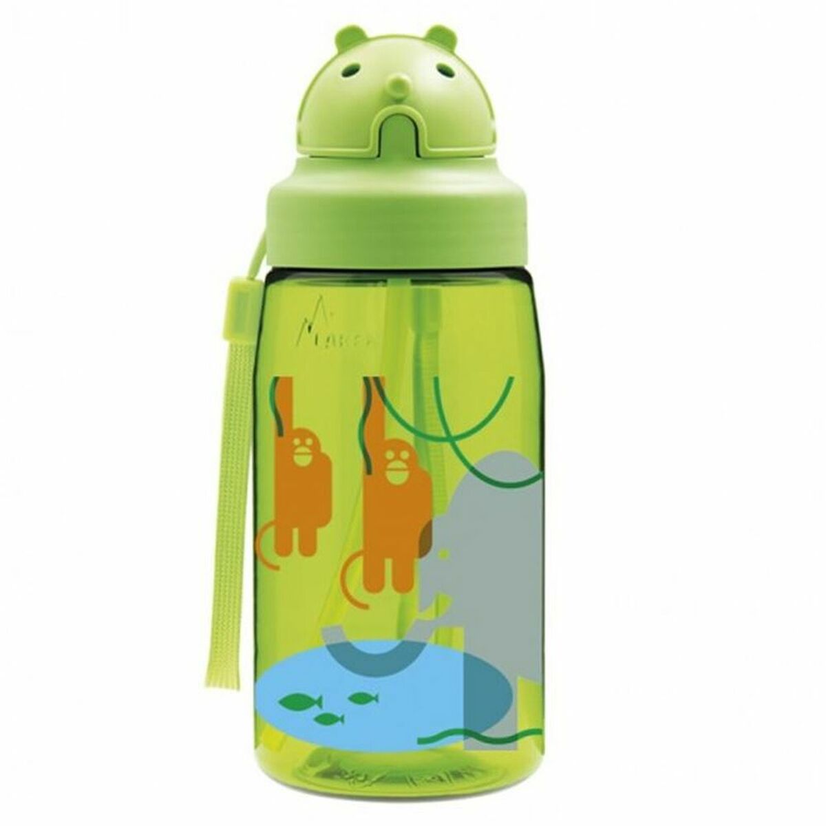 Bottiglia d'acqua Laken OBY Jungle Verde Verde limone (0,45 L)