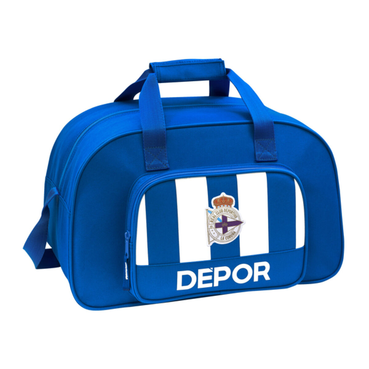 Borsa da Palestra R. C. Deportivo de La Coruña Azzurro Bianco (40 x 24 x 23 cm)