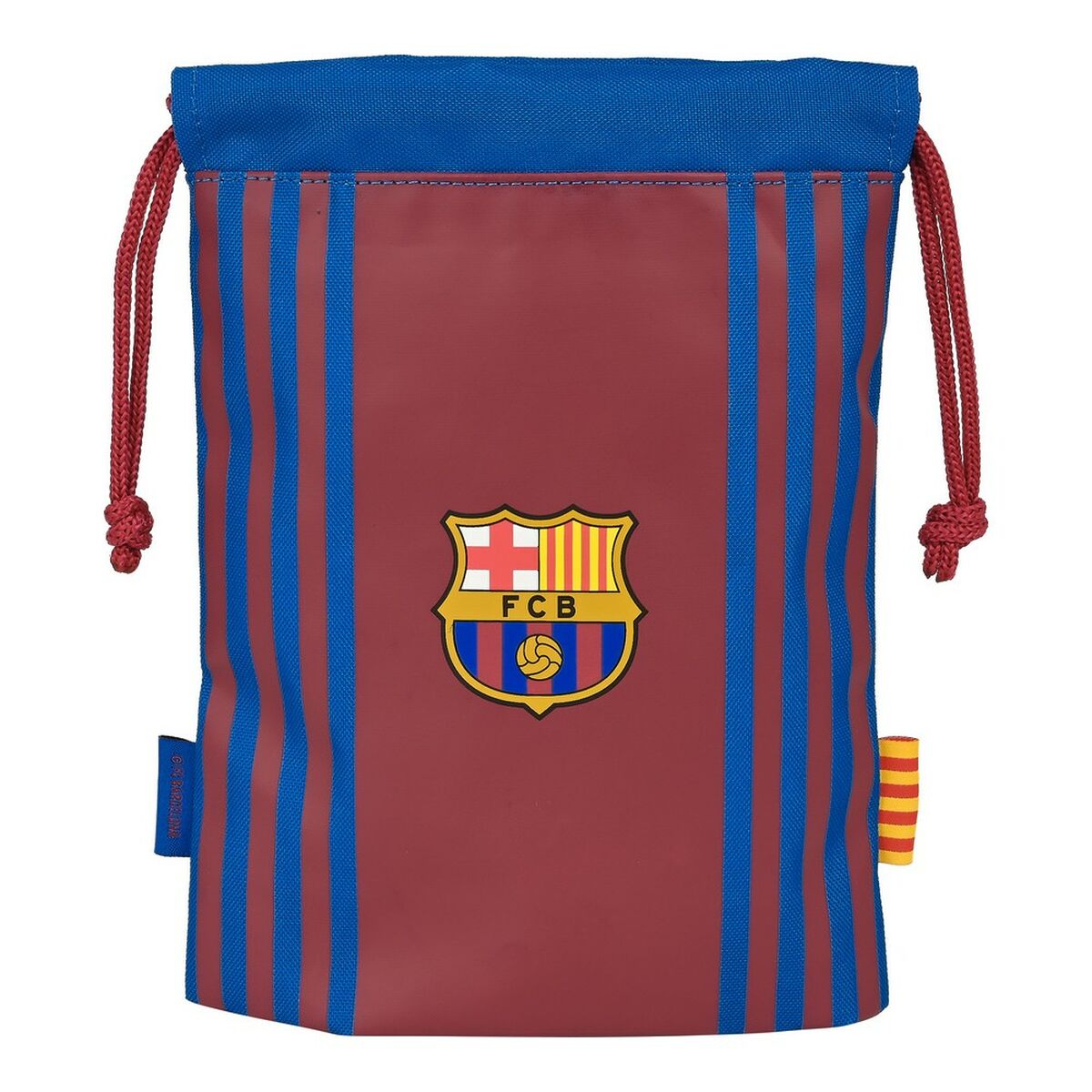 Portamerenda F.C. Barcelona Rosso Granato Blu Marino