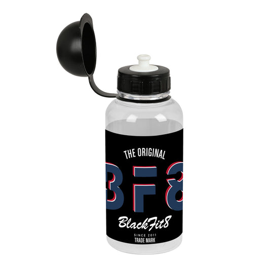 Bottiglia d'acqua BlackFit8 Urban Nero Blu Marino PVC (500 ml)