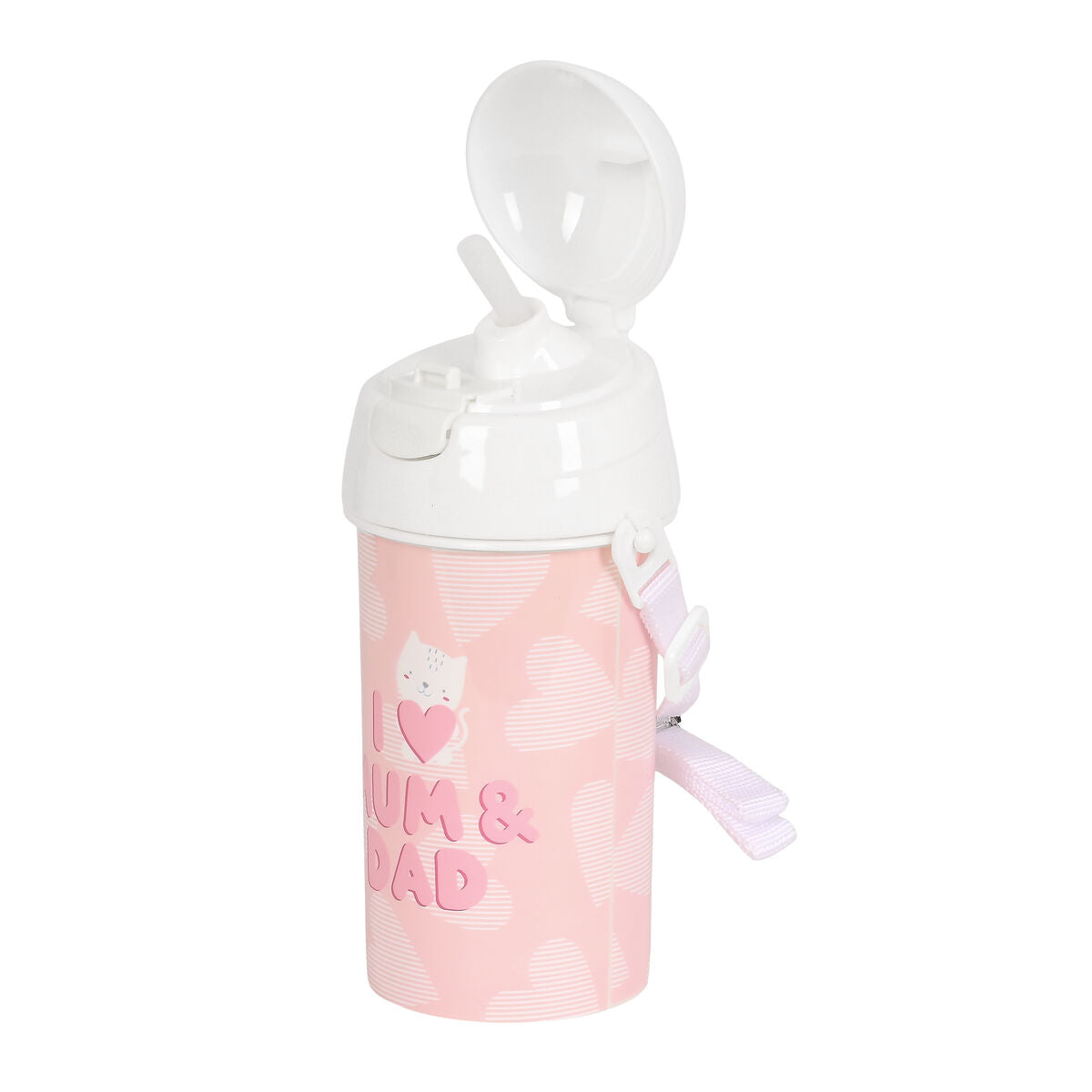 Bottiglia d'acqua Safta Love Rosa 500 ml