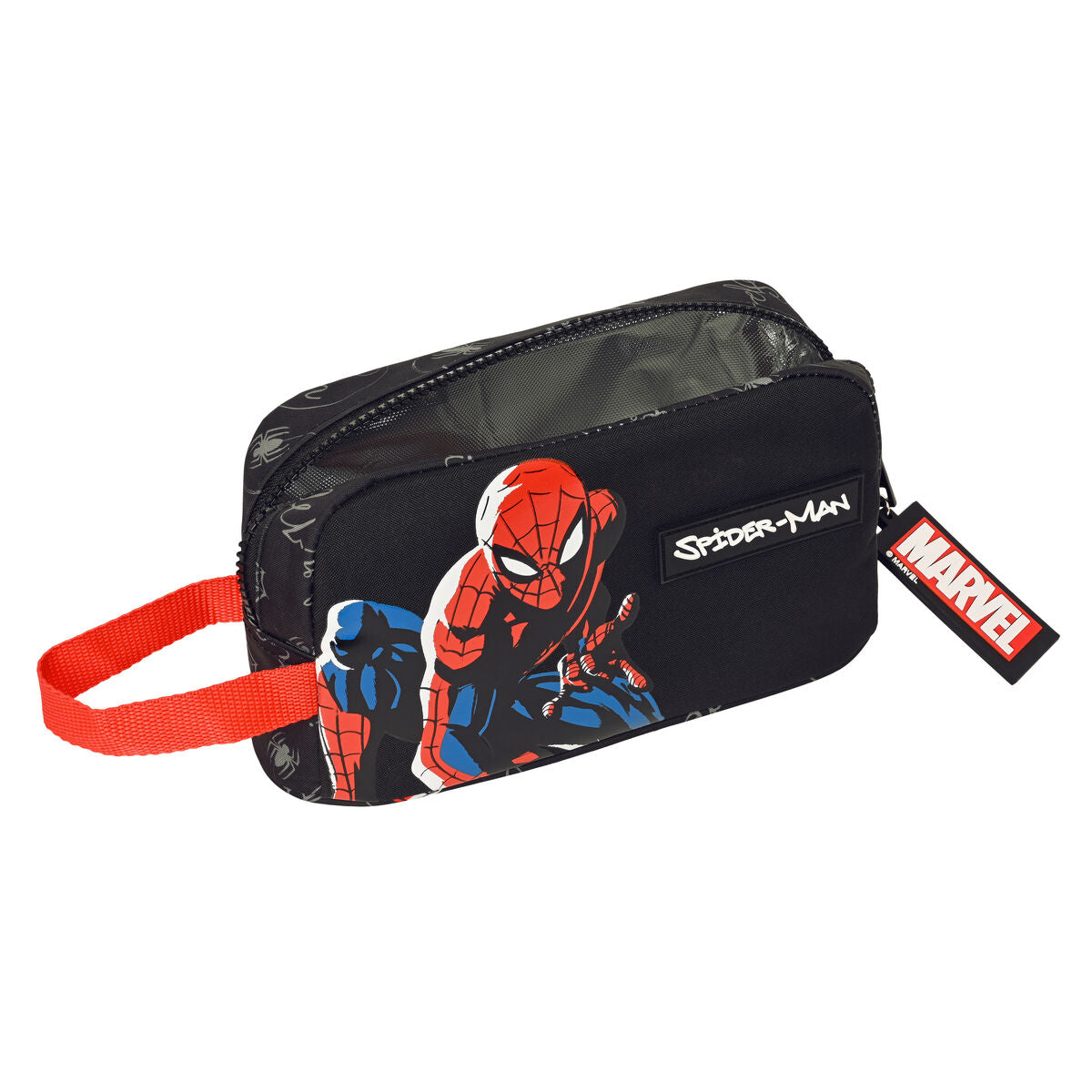 Portamerenda Termico Spider-Man Hero Nero 21.5 x 12 x 6.5 cm